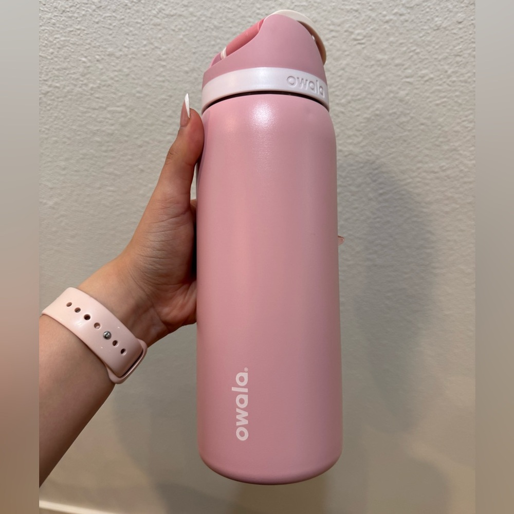 Owala Pink Water Bottle - Whole Foods Edition